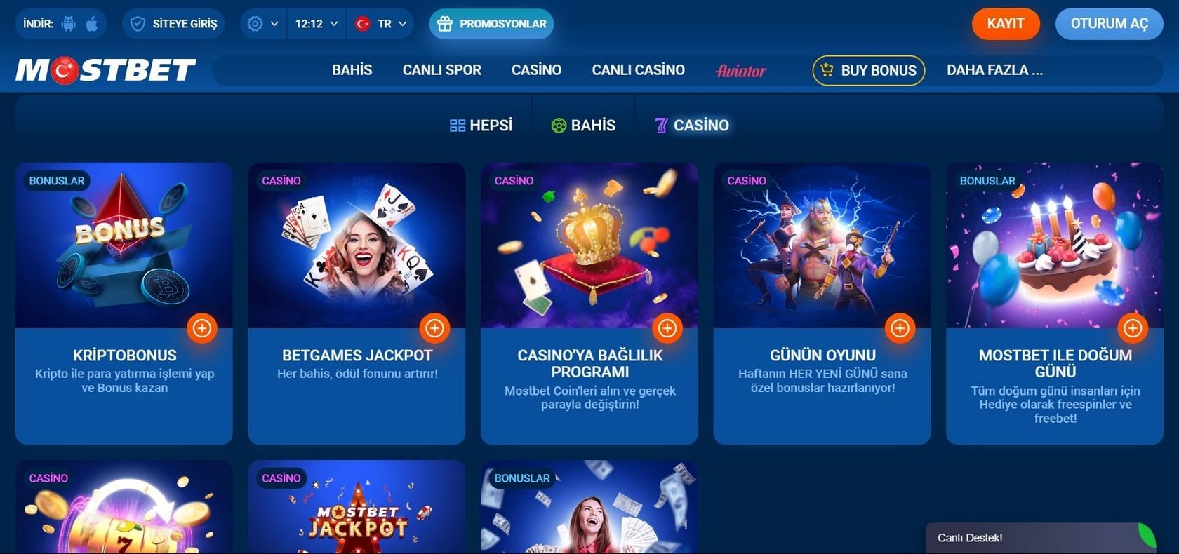 MostBet Promo Kodu